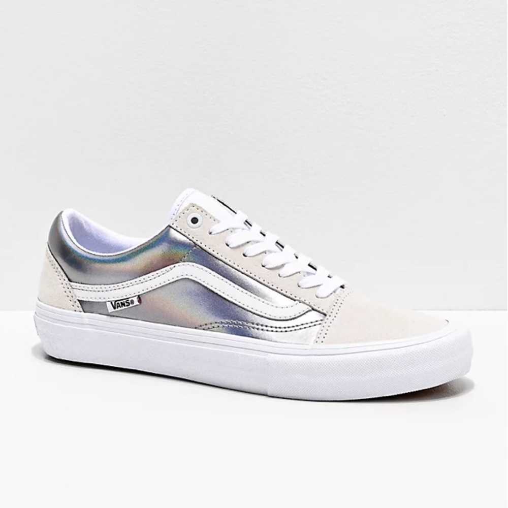 Vans Old Skool Pro Iridescent Silver